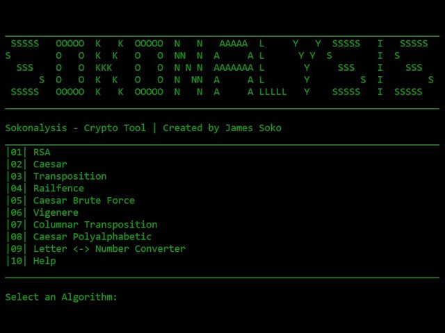 sokonalysis - Testing The RSA Algorithm
