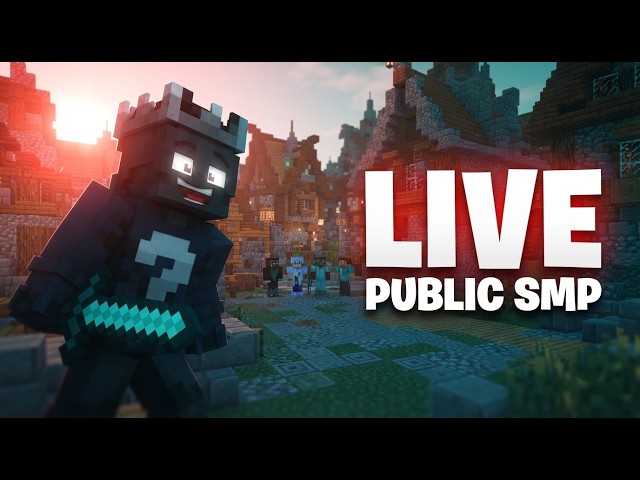 Minecraft Public SMP ❤️ LIVE with Subscriber 🔥
