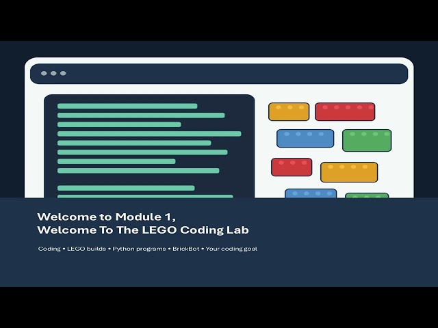 Python Module 1: Welcome To The LEGO Coding Lab