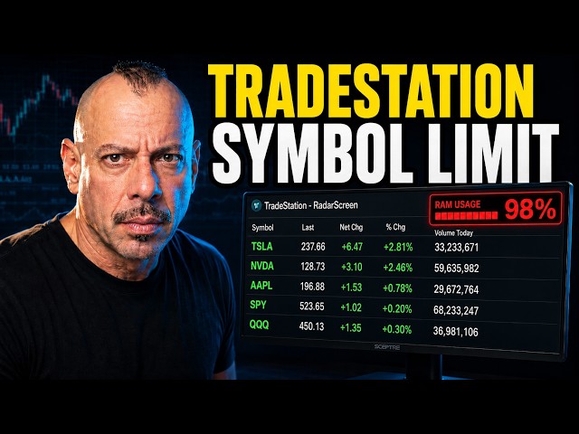 Every TradeStation RadarScreen Row Is a Fire Hose Aimed at Your RAM