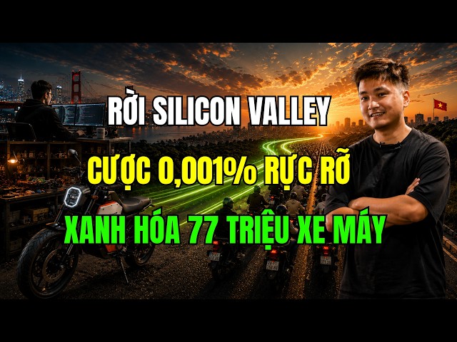 NGUYỄN BÁ CẢNH SƠN: LEAVING SILICON VALLEY FOR VIETNAM TO DREAM OF REPLACING 77 MILLION GASOLINE ...