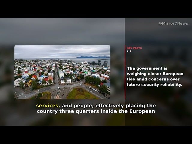 Iceland Voters Set To Decide On European Union Accession Negotiations