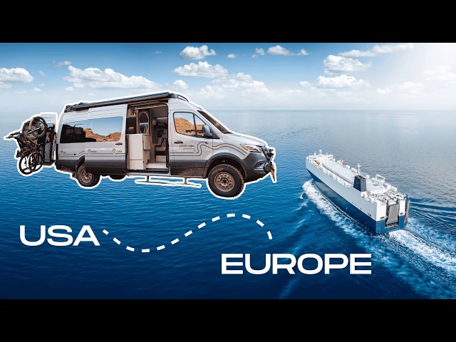 How to Ship a Van from USA to Europe | Step-by-Step Guide + Vanlife in Europe.