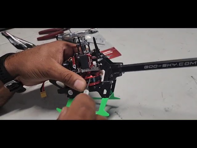 #goosky s2, how to change spindle and main shaft in only 3 minutes 😉
