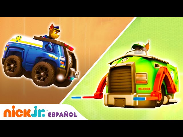 Paw Patrol | Los superhéroes prestan una pata 🐾 | Nick Jr. en Español
