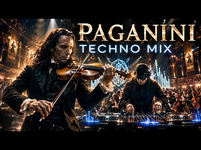 Paganini Techno Mix (Inspired by Niccolo Paganini) - Elegant Violin for Deep Focus