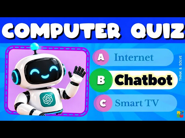 Computer Quiz for Kids 💻 | 40 Easy Computer Questions | Class 1–4