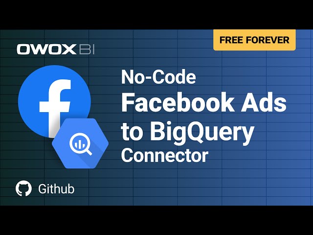 No-Code Facebook Ads to Google BigQuery Connector (Free Forever GitHub Template)