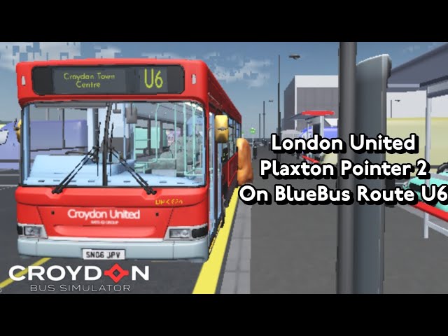 London United Plaxton Pointer 2 | BlueBus Route U6 | Croydon Roblox