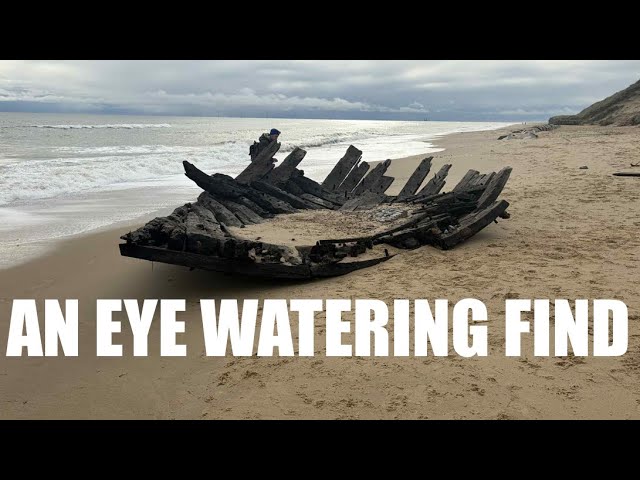 Beach combing uk, AN EYE WATERING FIND! 