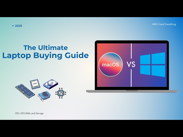 The Ultimate Laptop Buying Guide (2025) - Understand Processors, GPUs, and What to Buy