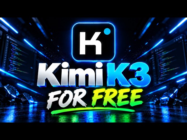 How to Get Kimi K3 for FREE 🔥 (Step by Step)