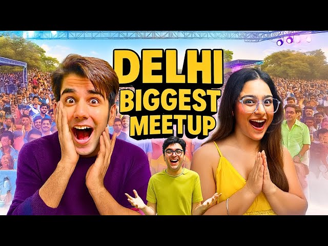 We Organized INDIA'S First MEETUP with my Brother & Sister | Rimorav Vlogs