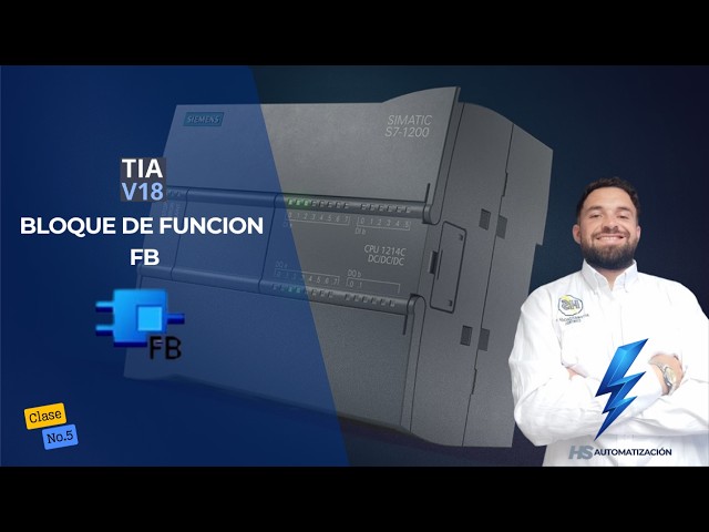 TIA Portal Class 51: Function Block FB | How to Create and Use an FB in Siemens TIA Portal