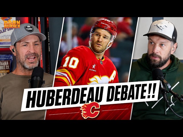 Do The Calgary Flames Gain ANYTHING By Playing Jonathan Huberdeau?? | FN Barn Burner