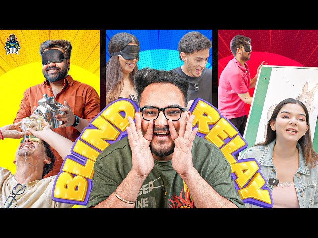 THE ULTIMATE BLIND RELAY CHALLENGE!!