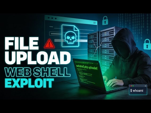 Web Shell Gained via File Upload Bug 😈 | Real Pentest Demo