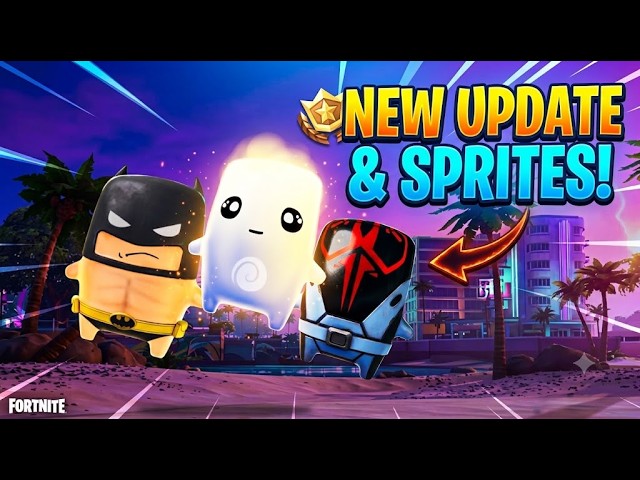 🔴NEW SPRITES & UPDATE! + GiveAways🎁 🎉 |USE CODE: "WillxAimz" | #fortnite #shorts #epicpartner