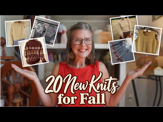 20 NEW Knitting Patterns for Fall