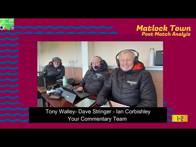Josh Brehaut Matlock Town Post Match Interview Season 2024/25
