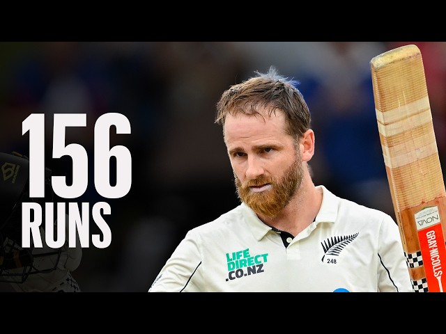Century To Save The Game 💯 | BLACKCAPS v England