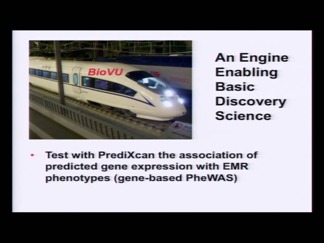 Data Integration: Genome x Transcriptome x EMR - Nancy Cox