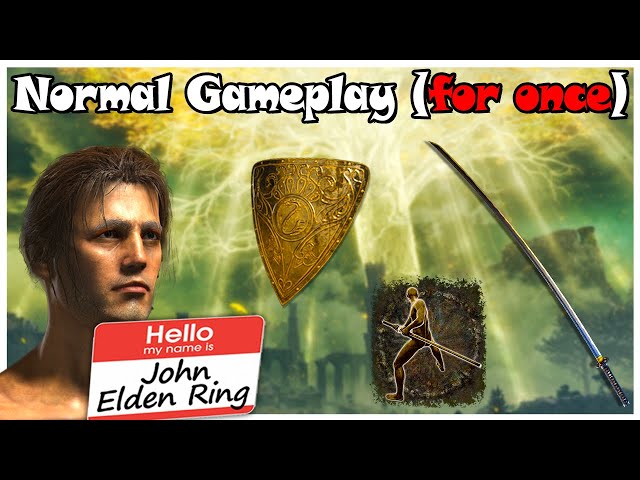 I played Elden Ring the NORMAL Way....