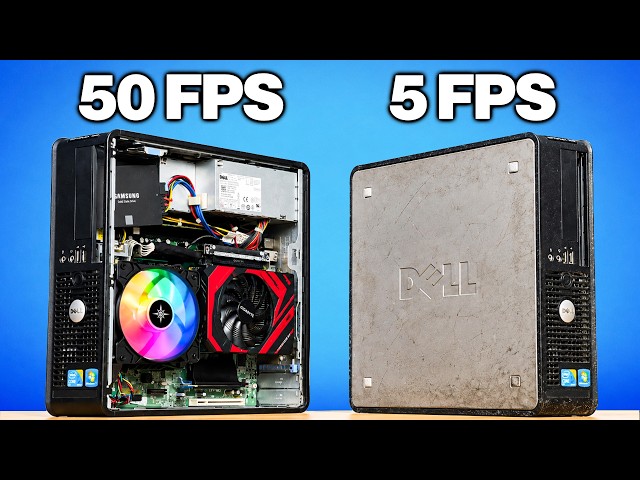 I Turned a $16 Office PC Into a Gaming PC!