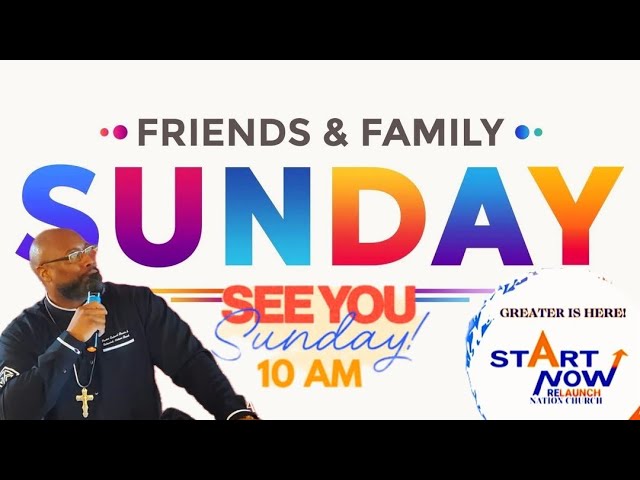Relaunch Family & Friends Experience Part 1 - Worship Opening