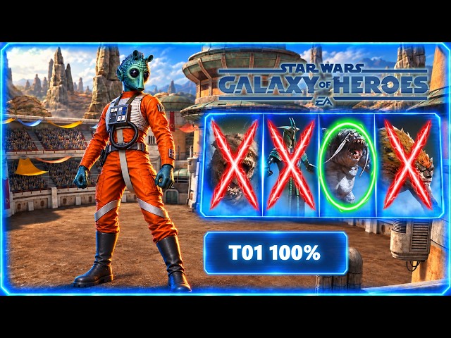 SWGoH: Coliseum Jotaz T01 100%
