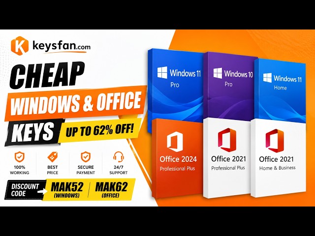 Cheap Windows 11 & Office 2024 Keys