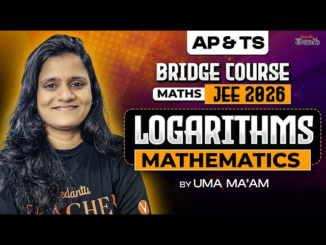 Mastering Logarithms in ONE SHOT for JEE and EAPCET 2026-27