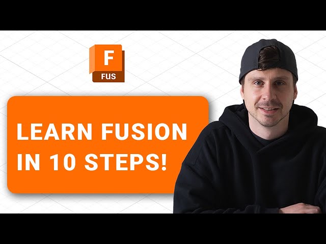 Autodesk Fusion for Beginners | Full Course - 2025