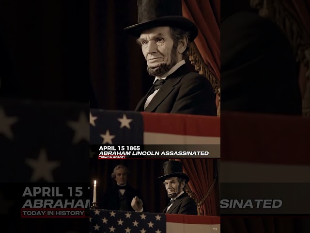 Abraham Lincoln Assassinated [Today in History: April 15 1865 • Veo 3 History] #veo3 #history
