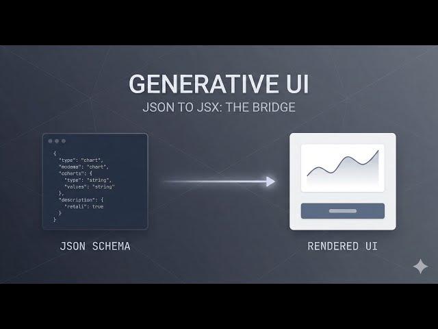 #2 from JSON to JSX: Building the Bridge for Generative UI | Imagine The FUTURE Of.. | #generativeui