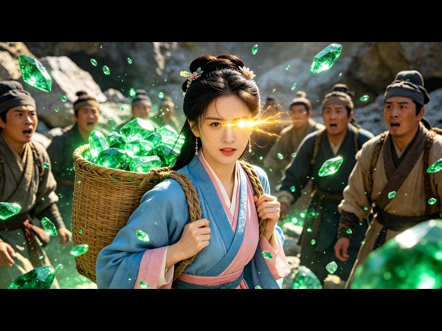 All-seeing divine eyes awaken on country girl Jade, pearls,gemstones She becomes richest and noblest