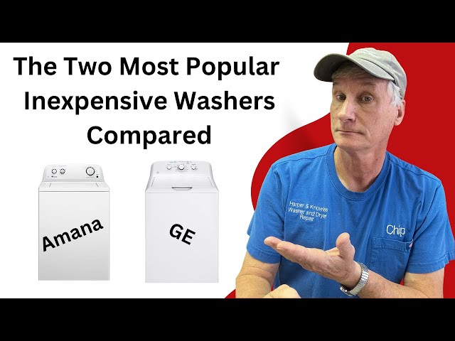 GE vs Amana Washer — Which Cheap Washer Is Better?