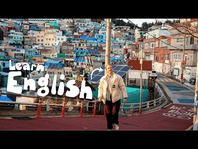Learn English while I travel to Busan | Comprehensible input vlog