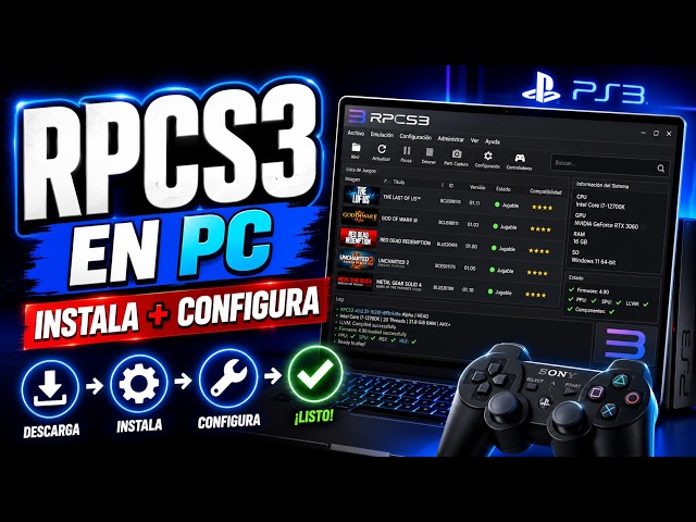 PS3 Emulator on PC: How to Install RPCS3 from Scratch