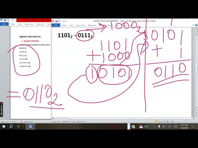 5 Binary Subtraction Shortcut