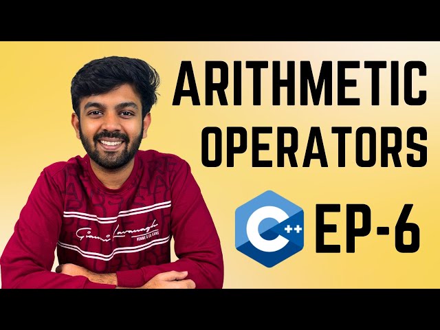 Arithmetic operators | C++ for Beginners Ep-6 | code io - Tamil