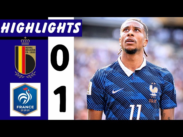 Francia vs. Bélgica 1-0 | Gol de Olise | Todos los goles y mejores momentos | UEFA Nations League...