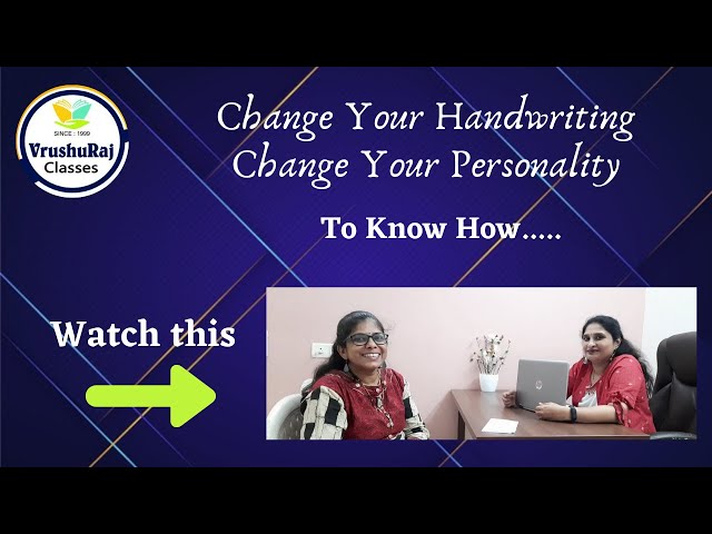 GRAPHOTHERAPY (The Best Way to Study and Improve Your Handwriting)