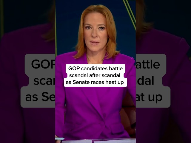 GOP candidates battle scandal after scandal as Senate races heat up