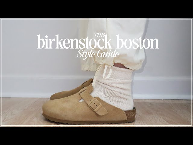 how to style birkenstock boston clogs (outfit ideas + inspo)