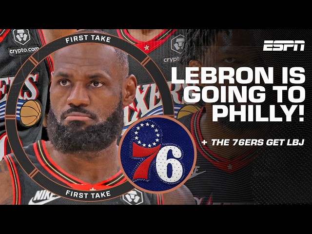 LeBron is going to the Philadelphia 76ers 🗣️ ‘CHAMPIONSHIP FAVORITES’ - Stephen A. | First Take