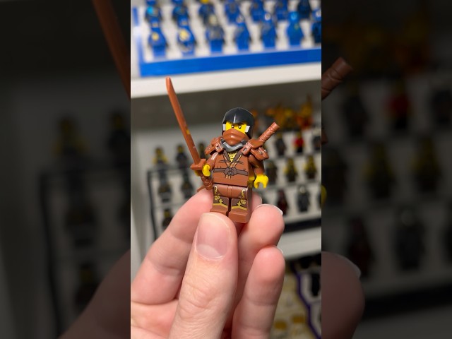 Custom Brown Ninja Dareth Ninjago Minifigure 🤎🟤#lego #viral
