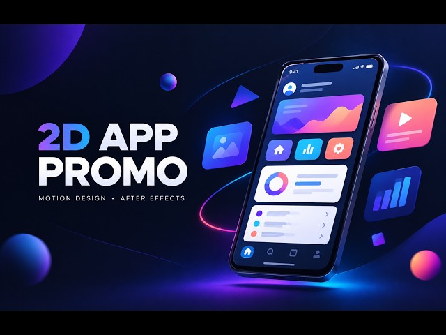 High-Converting 2D App Promo Video | Animated Mobile App Explainer