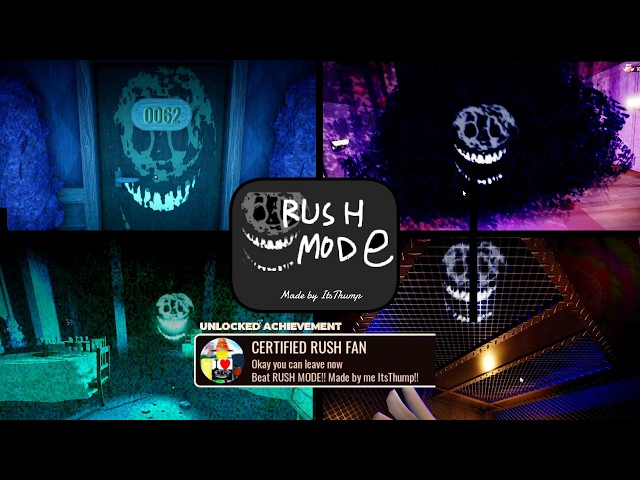 DOORS April fools 2026 - "Rush mode" Full Walkthrough