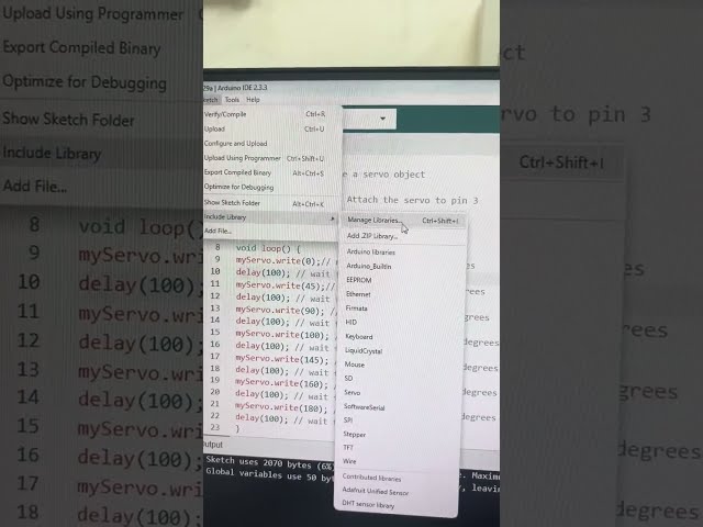 Practical 3 :-DHT 11 sensor #DHT11 Sensor with Arduino | Live Temperature & Humidity Monitoring